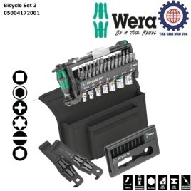 Bộ dụng cụ Bicycle Set 3 ứng sửa xe đạp, xe đạp điện, công việc tự sửa chữa và lắp ráp DIY gồm 41 cái Wera 05004172001