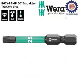 ĐẦU VÍT HOA THỊ WERA IMPAKTOR – 867/4 IMP DC Impaktor TORX® bits