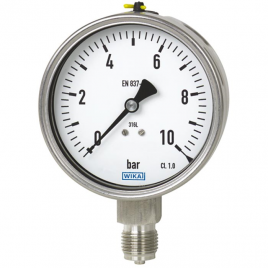 Bourdon Tube Pressure Gauges