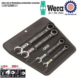 6000 Joker 4 Set 1 Set of ratcheting combination wrenches Wera 05073290001