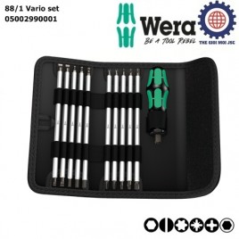 Bộ dụng cụ Wera Kraftform Kompakt 88/1 Vario set Wera 05002990001