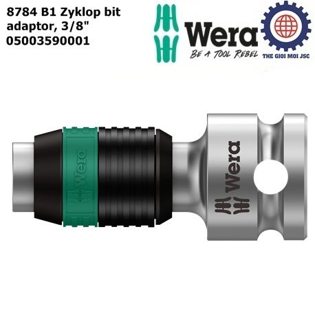 8784 B1 Zyklop bit adaptor Wera 05003590001