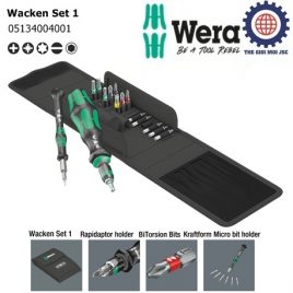 Bộ dụng cụ Wera Wacken Set 1 gồm 17 cái Wera 05134004001