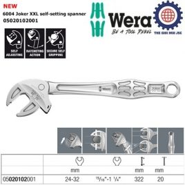 Cờ lê tự điều chỉnh 24 – 32mm 6004 Joker XXL self-setting spanner Wera 05020102001