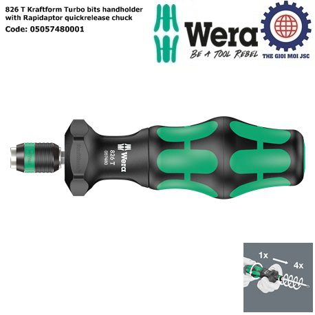 826 T Kraftform Turbo wera 05057480001