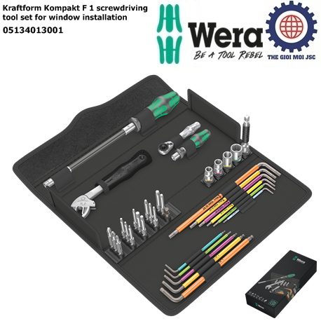 Kraftform Kompakt F 1 screwdriving tool set for window installation