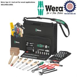 Bộ dụng cụ Wera 2go H 1 tool set for wood applications Wera 05134011001 ngành gỗ kết hợp với các thương hiệu BESSEY, KIRSCHEN, KNIPEX, Lyra, PICARD và Stabila