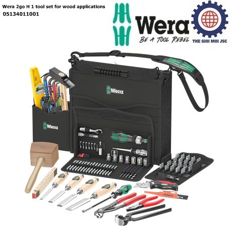 Wera 2go H 1 tool set for wood applications – Wera 05134011001