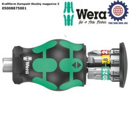 Dụng cụ Wera Kraftform Kompakt Stubby magazine 3 Wera 05008875001
