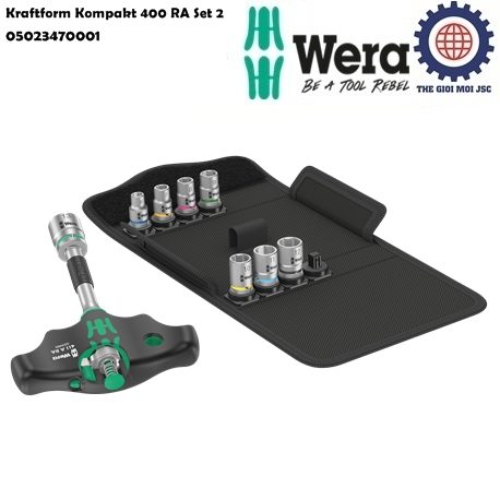 Wera 05023470001 Kraftform Kompakt 400 RA Set 2