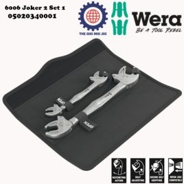Bộ cờ lê tự động điều chỉnh 6006 Joker 2 Set 1 Self-setting double spanner Wera 05020340001