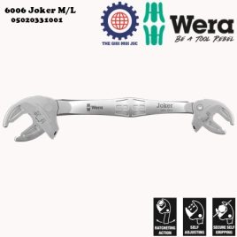 Cờ lê tự động điều chỉnh 6006 Joker M/L (13-16mm +16-19) Self-setting double spanner Wera 05020331001