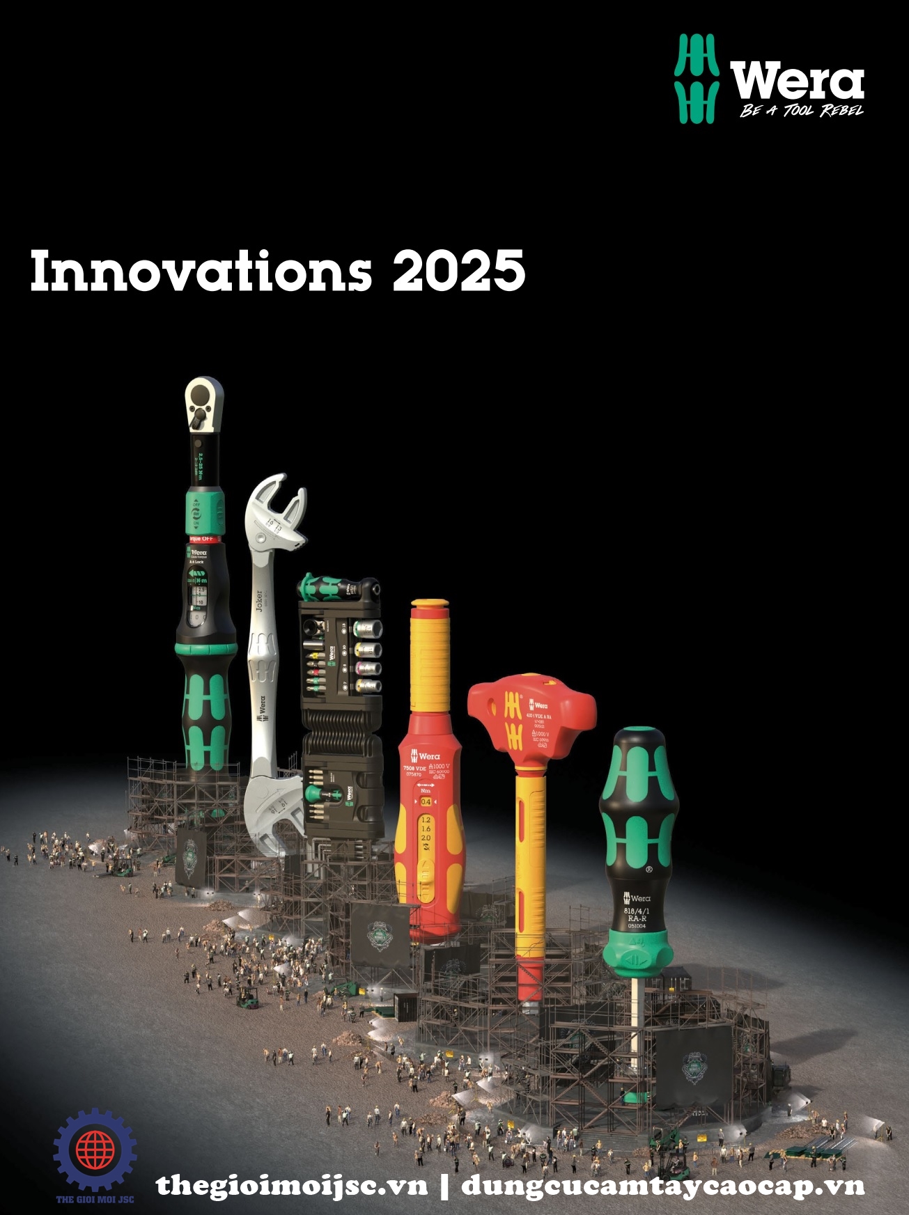 Những đổi mới dụng cụ cầm tay cao cấp Wera Tools 2025 THE GIOI MOI JSC