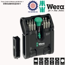 Bộ dụng cụ đa năng Wera Tool-Check Modular Micro 1 gồm 22 chi tiết Wera 05049002001