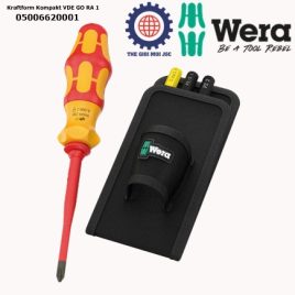 Bộ tua vít cách điện Wera Kraftform Kompakt VDE GO RA 1 mã 05006620001