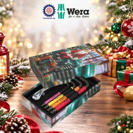 Bộ dụng cụ Wera Tool Card Hex-Plus Christmas 2026 gồm 11 cái mã Wera 05135825001